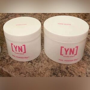 Young Nails Nail Powder Set - Pink and White $40 each